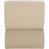 SAFAVIEH Home Collection Mikk Mid-Century Modern Beige Boucle Accent Chair (Fully Assembled)(Beige)