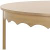 SAFAVIEH Home Collection Seraphina Desert Brown Round Dining Table(Desert Brown)