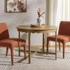 SAFAVIEH Home Collection Seraphina Desert Brown Round Dining Table(Desert Brown)