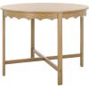 SAFAVIEH Home Collection Seraphina Desert Brown Round Dining Table(Desert Brown)