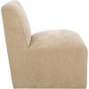 SAFAVIEH Home Collection Swip Mid-Century Modern Sand Linen Accent Chair (Fully Assembled)(Sand)