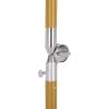 SAFAVIEH Outdoor – Valencia 6.5 FT Beach Umbrella – Canopy with White Fringe Trim, Tilt Function, Aluminum Pole, Weather Resistant for Beach, Patio, Garden (PAT8503)(Navy)