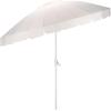 SAFAVIEH Outdoor Patio Furniture Collection – Panza 9 Ft Crank Patio Umbrella, Ivory & White Pole, Market Umbrella with Crank Lift (PAT8026A)(Ivory/White)