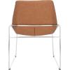 Safavieh Home Alexis Matte Stone Mid-Century(Cognac / Silver)