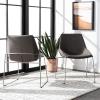 Safavieh Home Alexis Matte Stone Mid-Century(Grey / Silver)