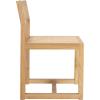 Safavieh Home Bernice White and Natural Cane Dining Chair(Natural)