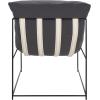 Safavieh Home Collection ACH4511 Chair, Black(Grey/Black)