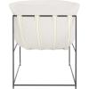 Safavieh Home Collection ACH4511 Chair, Black(Ivory/Black)