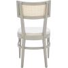 Safavieh Home Collection Galway Coastal White/Natural Cane Seat Cushion Dining Chair(Grey/Natural)