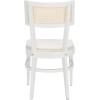 Safavieh Home Collection Galway Coastal White/Natural Cane Seat Cushion Dining Chair(White/Natural)