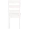 Safavieh Home Collection Silio White Ladder Back 18-inch Dining Chair (Set of 2)(White)