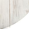 Safavieh Home Forest Traditional Rustic Natural Drop Leaf Dining Table(Antique White)