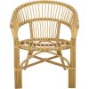SAFAVIEH Furniture – Varvara Woven Accent Chair – Natural Rattan – Fully Assembled – Ideal for Living Room, Bedroom, Dining Space, 16″ Seat Height (ACH9905A)(Natural)