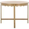 SAFAVIEH Home Collection Seraphina Desert Brown Round Dining Table(Desert Brown)