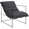 Safavieh Home Collection ACH4511 Chair, Black(Grey/Black)