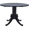 Safavieh Home Forest Traditional Rustic Natural Drop Leaf Dining Table(Black)