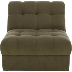 SAFAVIEH Home Collection Thane Sage Velvet Tufted Accent Chair (Fully Assembled)(Sage)