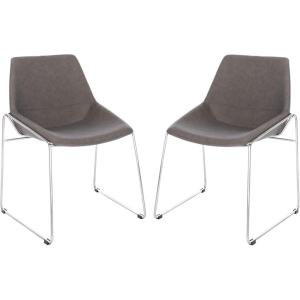 Safavieh Home Alexis Matte Stone Mid-Century(Grey / Silver)