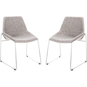 Safavieh Home Alexis Matte Stone Mid-Century(Stone / Silver)