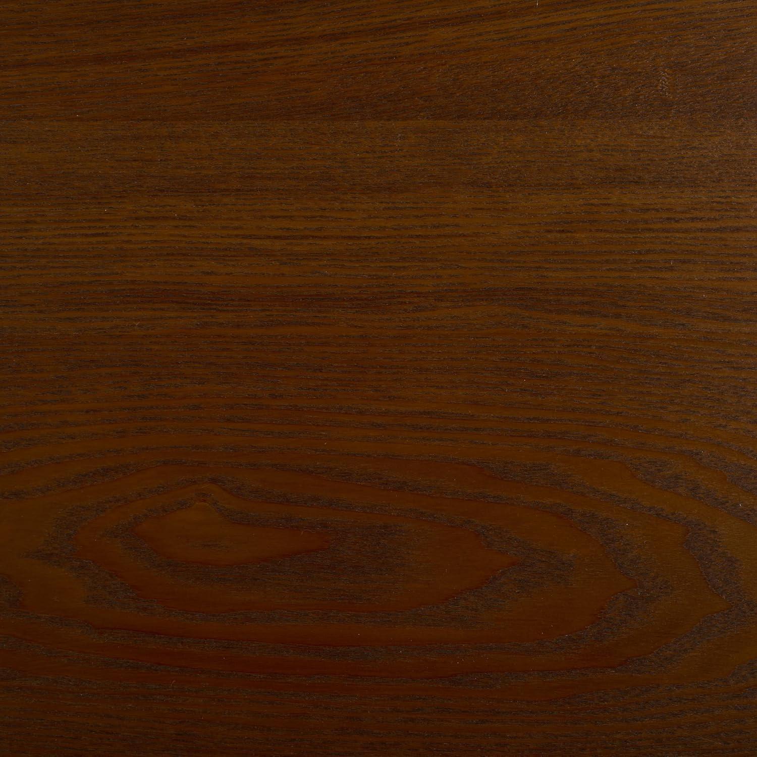 image:imageSAFAVIEH Furniture Aramin Square Coffee Table Walnut Modern Living Room Table with Sculptural Legs for Living Room Family Room 394 W x 394 D x 17 H COF2307AWalnut