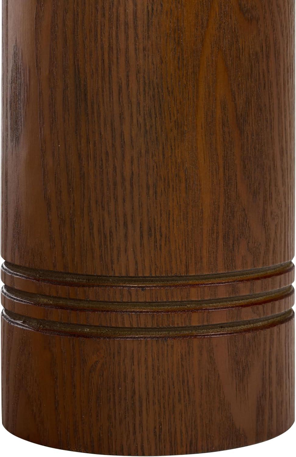 image:imageSAFAVIEH Furniture Aramin Square Coffee Table Walnut Modern Living Room Table with Sculptural Legs for Living Room Family Room 394 W x 394 D x 17 H COF2307AWalnut