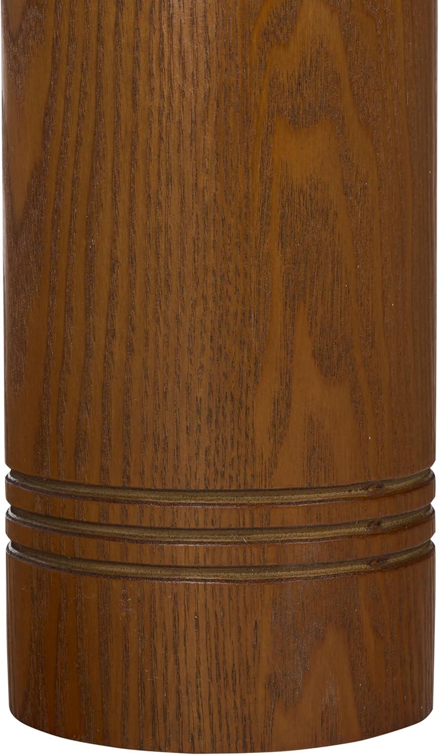 image:imageSAFAVIEH Furniture Canino Round Coffee Table Black Modern Living Room Table with Sculptural Legs for Living Room Family Room 394 W x 394 D x 17 H COF2306BWalnut