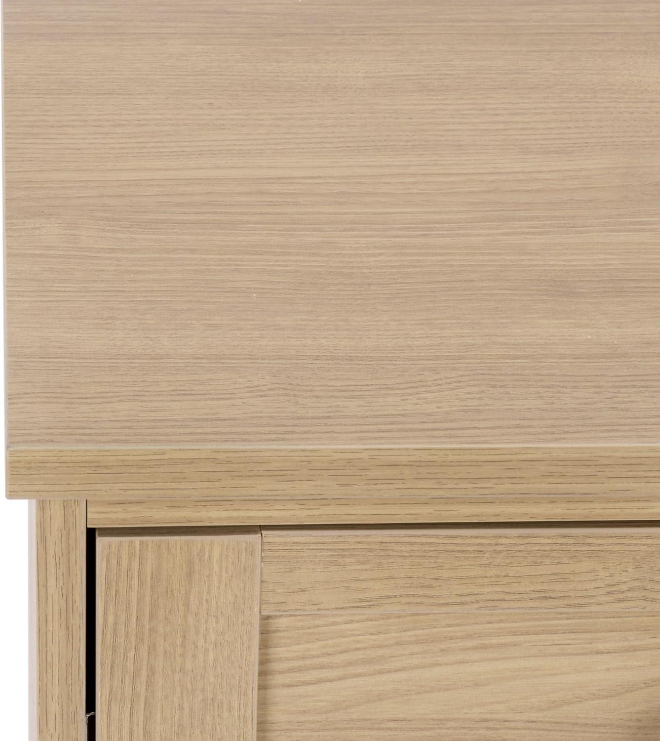 image:imageSAFAVIEH Furniture Shafa Side Table Light Grey Solid Wood amp Brass 1Drawer Nightstand Accent Ideal for Living Room Bedroom 177 W x 15 D x 237 H ACC3100ANaturalBrass