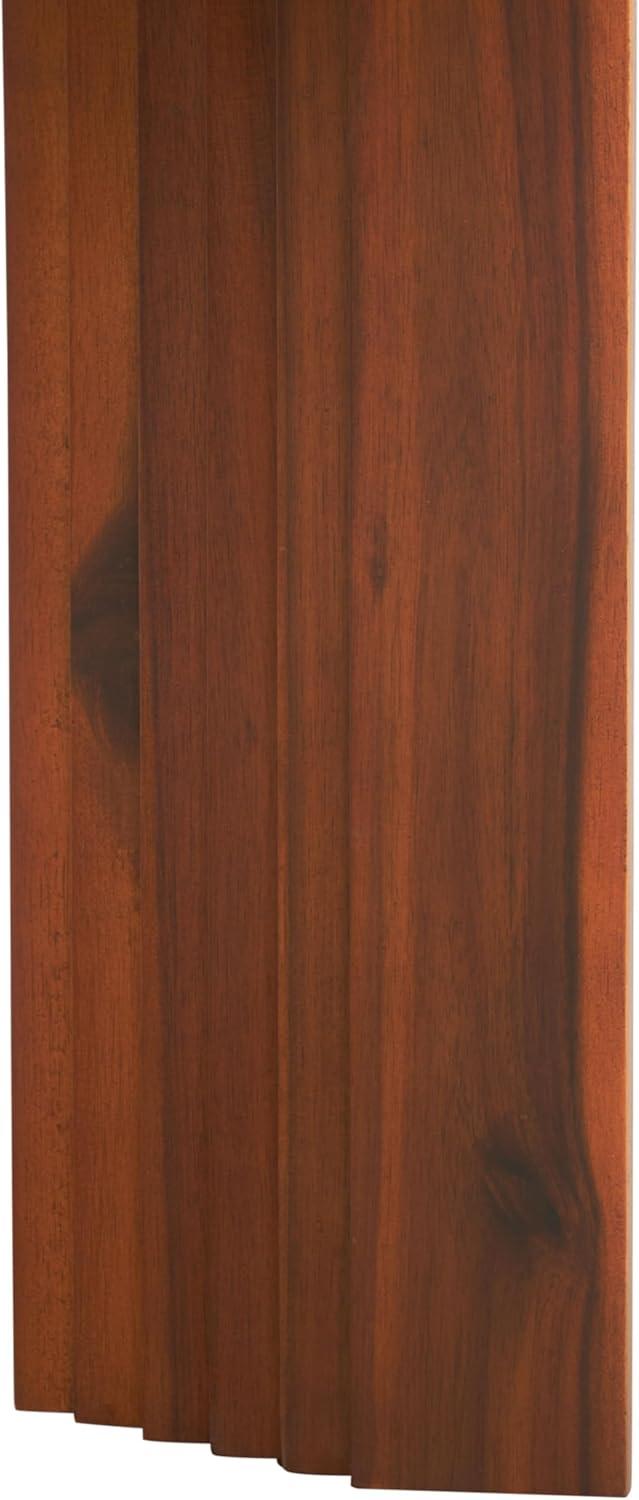 image:imageSAFAVIEH Home Collection Basilio Coffee Table Black Round Top with Solid Wood Legs COF3004CLight GreyNatural