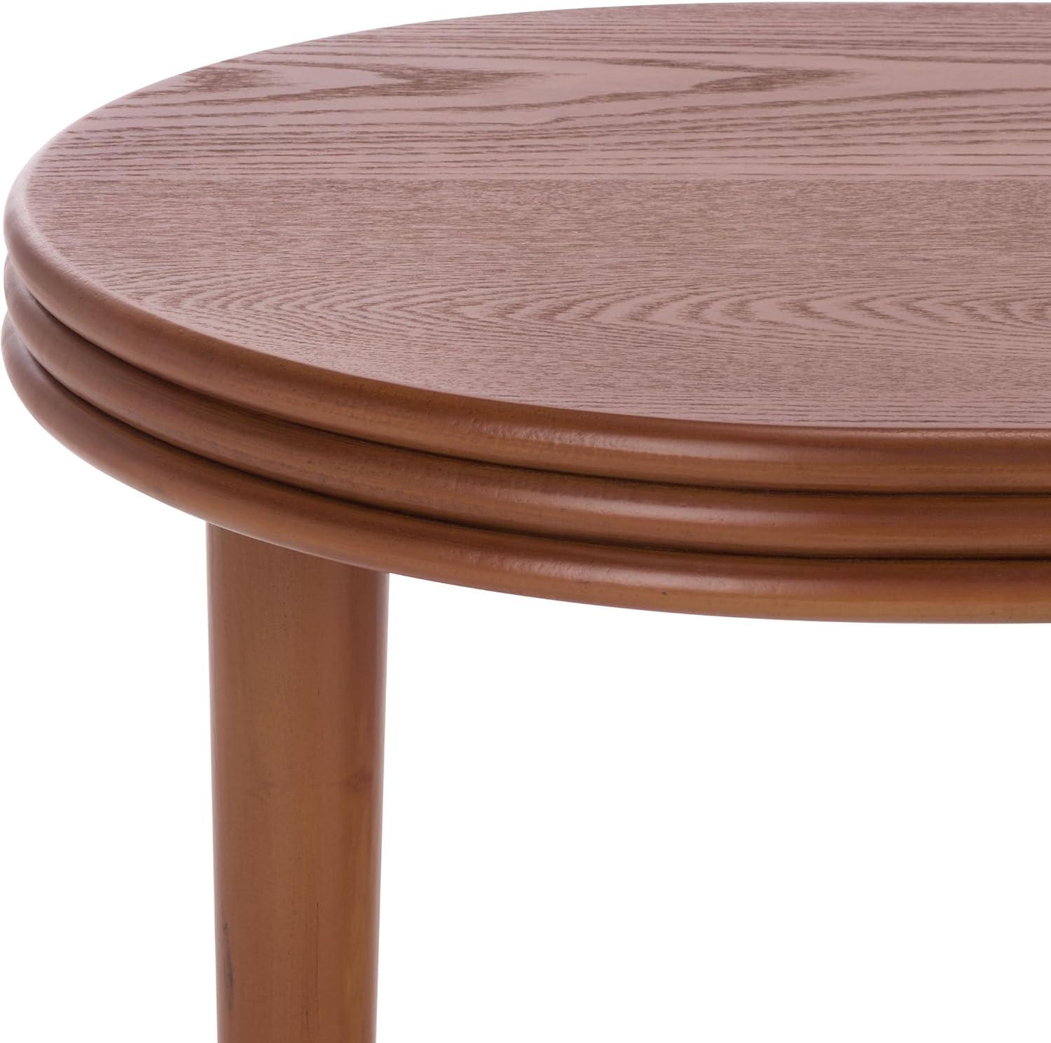 image:imageSAFAVIEH Home Collection Chatun Brown Oval Coffee Table Modern Sculptural Living Room Accent COF2320ABrown