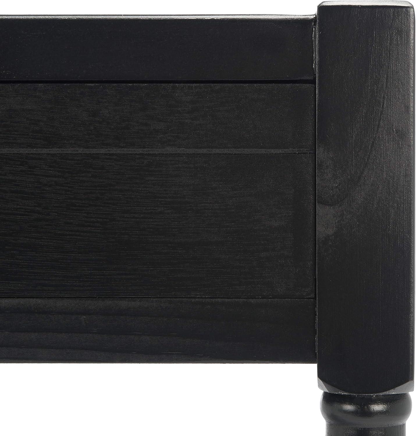 image:imageSAFAVIEH Home Collection Filbert Desert Brown Writing Desk 2Drawer Traditional Desk Classic Home Office Design DSK5701GBlack