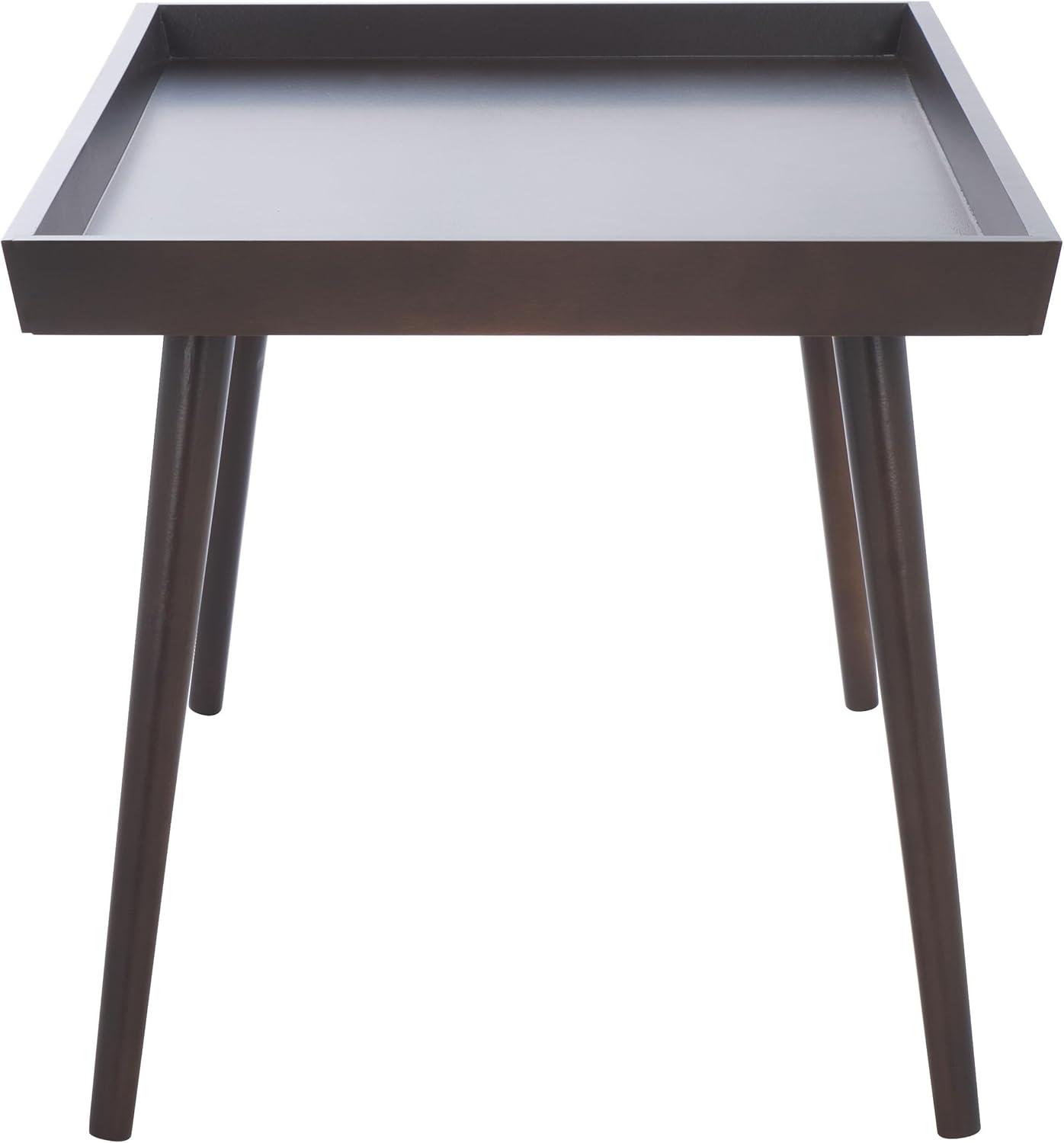 image:imageSAFAVIEH Home Collection Nonie Rectangular Coffee Table Sand Tray Top Design for Living Room COF5700EDark Chocolate