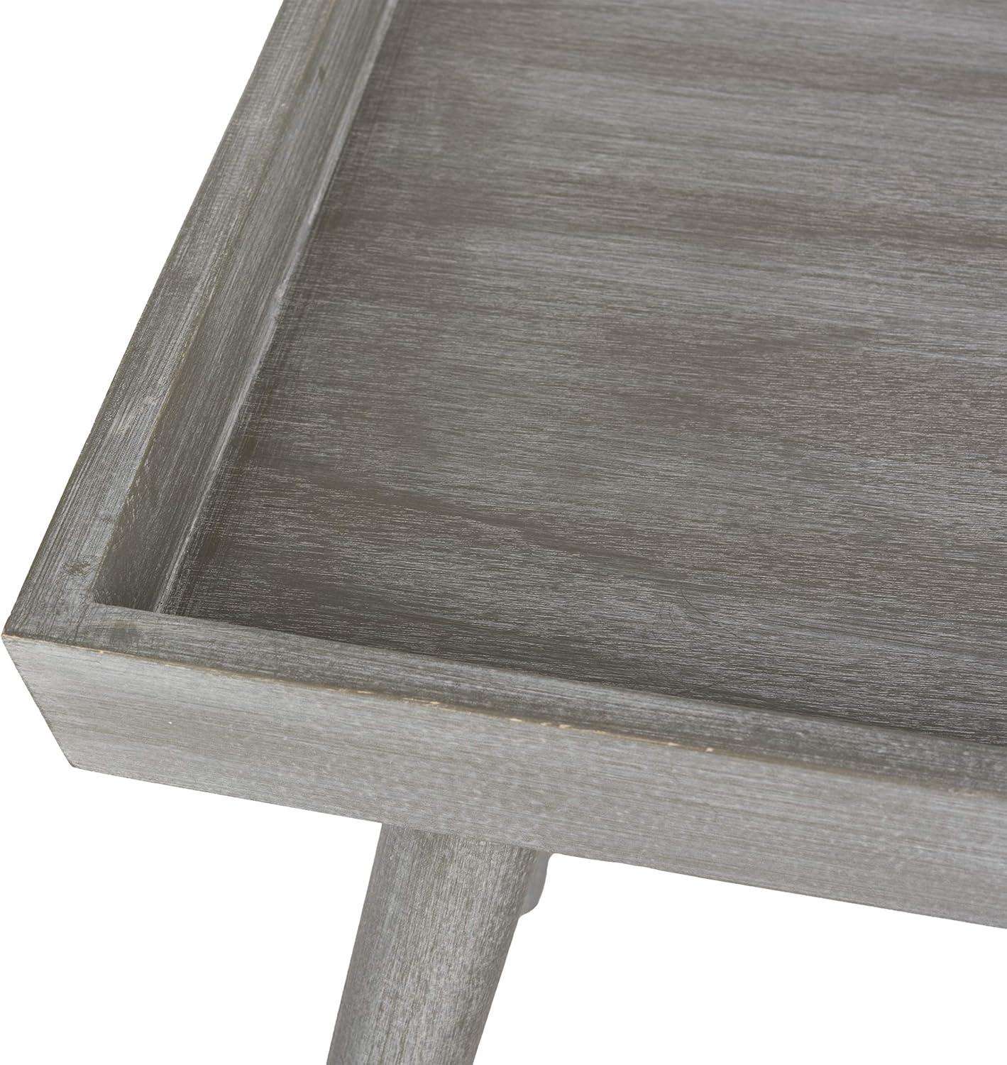 image:imageSAFAVIEH Home Collection Nonie Rectangular Coffee Table Sand Tray Top Design for Living Room COF5700ESlate Grey