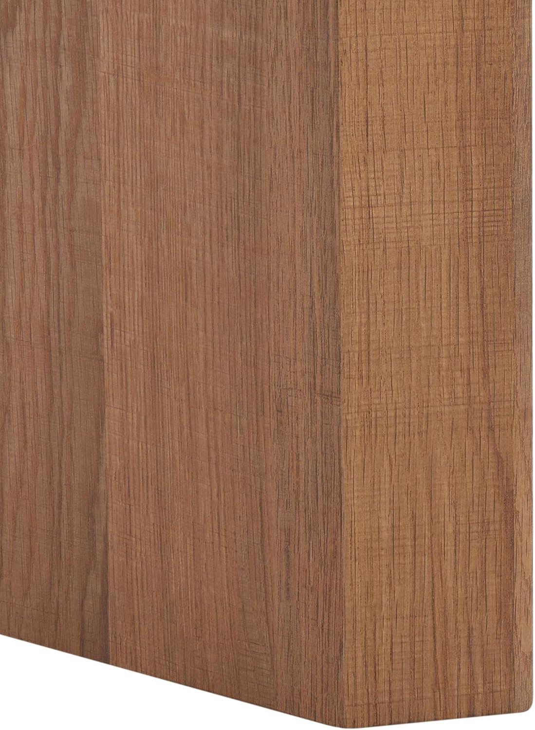 image:imageSAFAVIEH Home Collection Woodrow Faux Travertine Coffee Table Modern Minimalist Rectangular Design COF7013BNatural Brown
