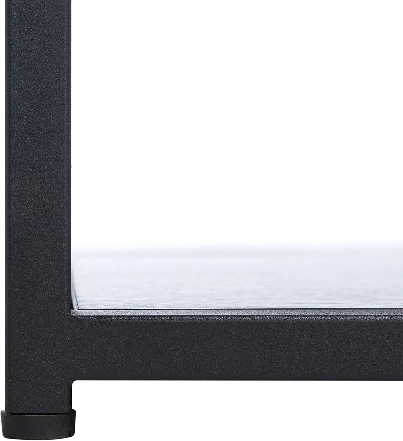 image:imageSAFAVIEH Home Collection Ackley Black Lower Shelf Living Room Coffee Table