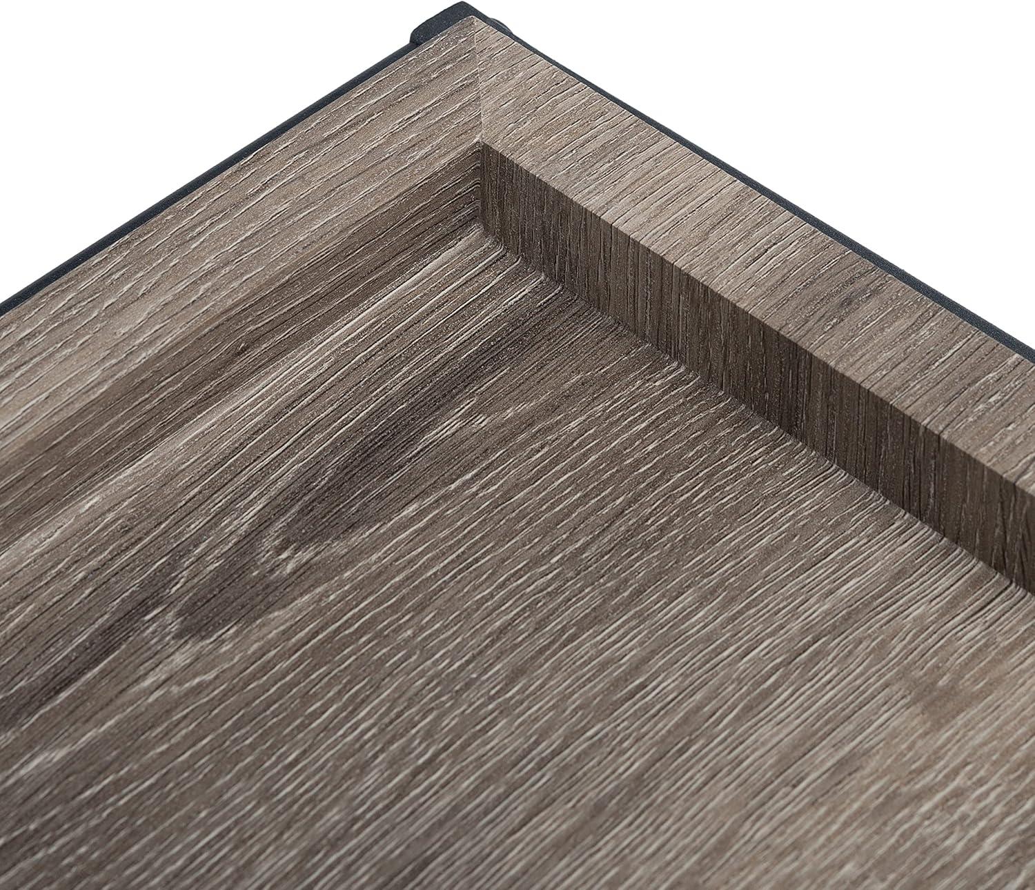 image:imageSAFAVIEH Home Collection Andey BrownBlack Living Room Coffee Table