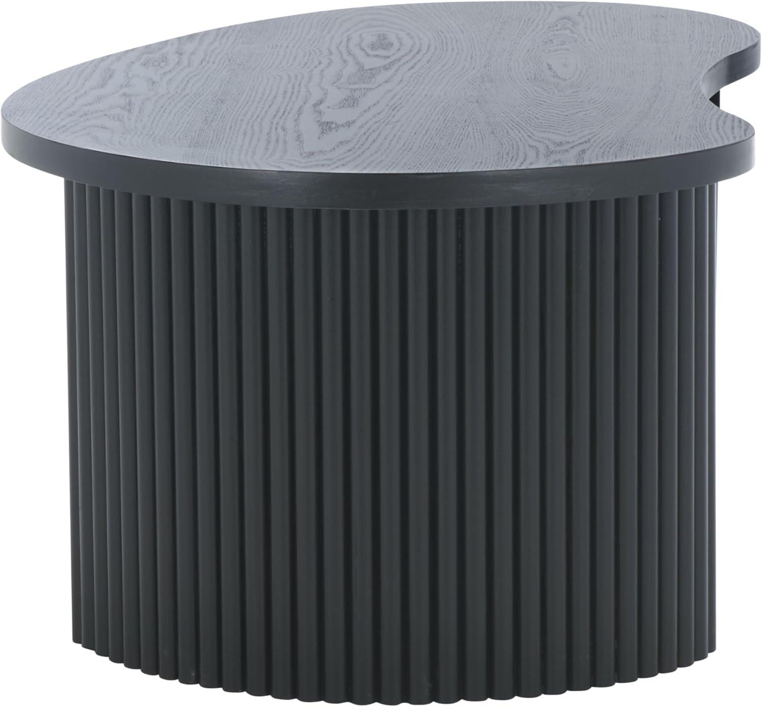 image:imageSAFAVIEH Home Collection Celane Walnut Brown Coffee TableBlack