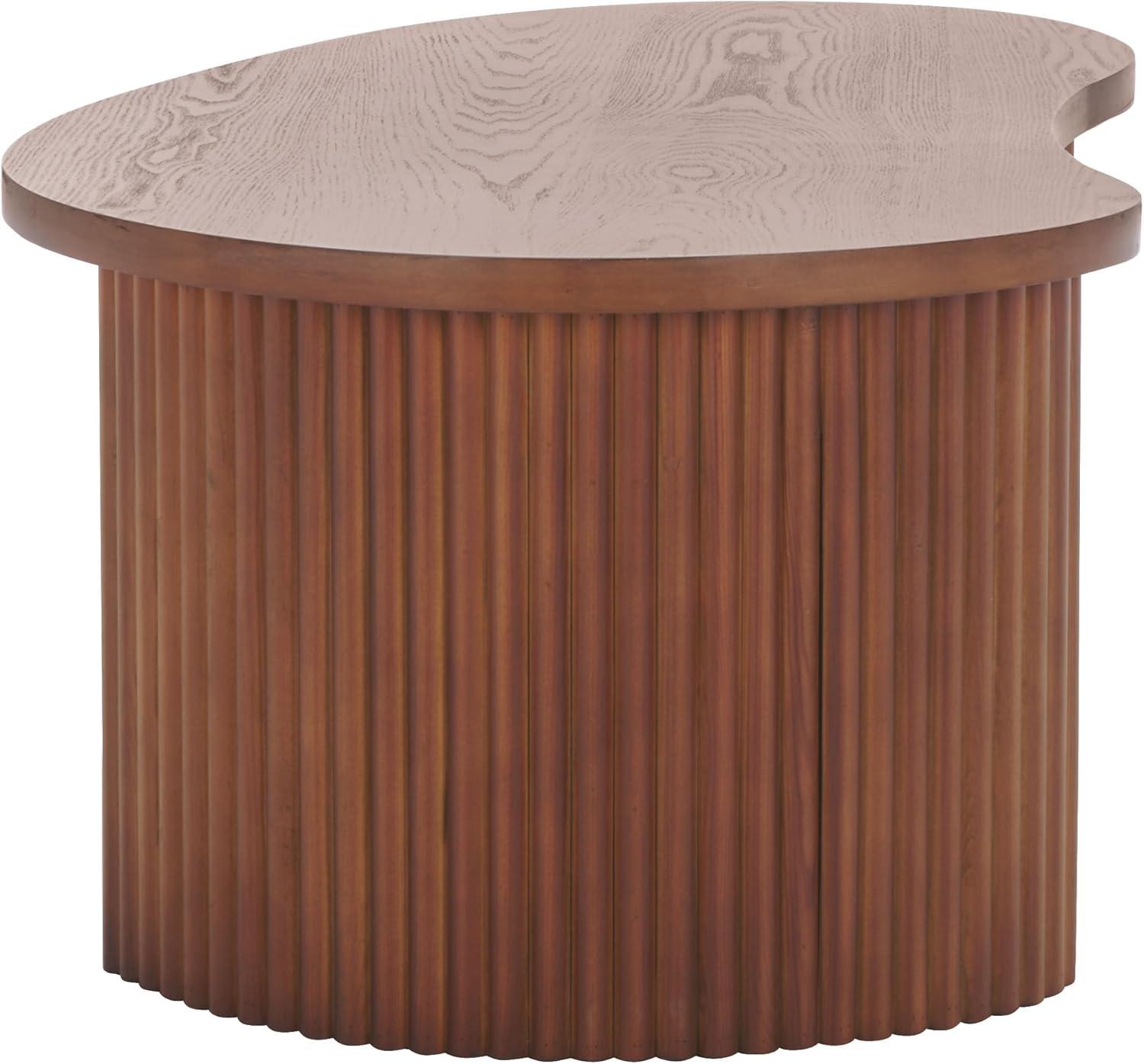 image:imageSAFAVIEH Home Collection Celane Walnut Brown Coffee TableWalnut