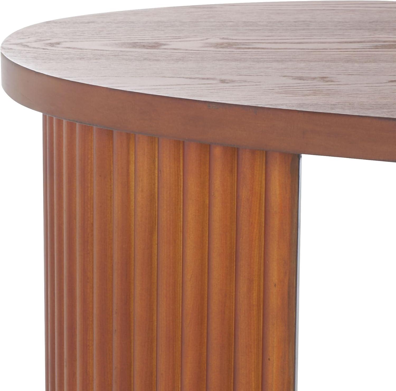 image:imageSAFAVIEH Home Collection Celane Walnut Brown Coffee TableWalnut