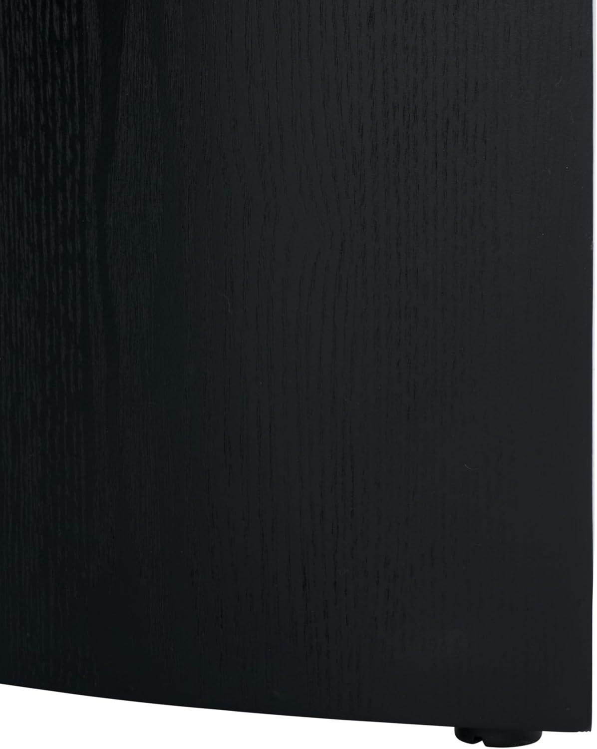 image:imageSAFAVIEH Home Collection Chakun Black Oval Top Coffee TableBlack