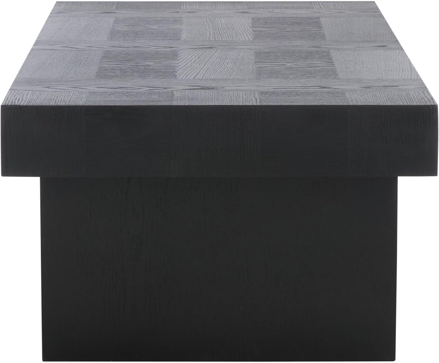 image:imageSAFAVIEH Home Collection Habana Walnut Brown Wood Coffee TableBlack