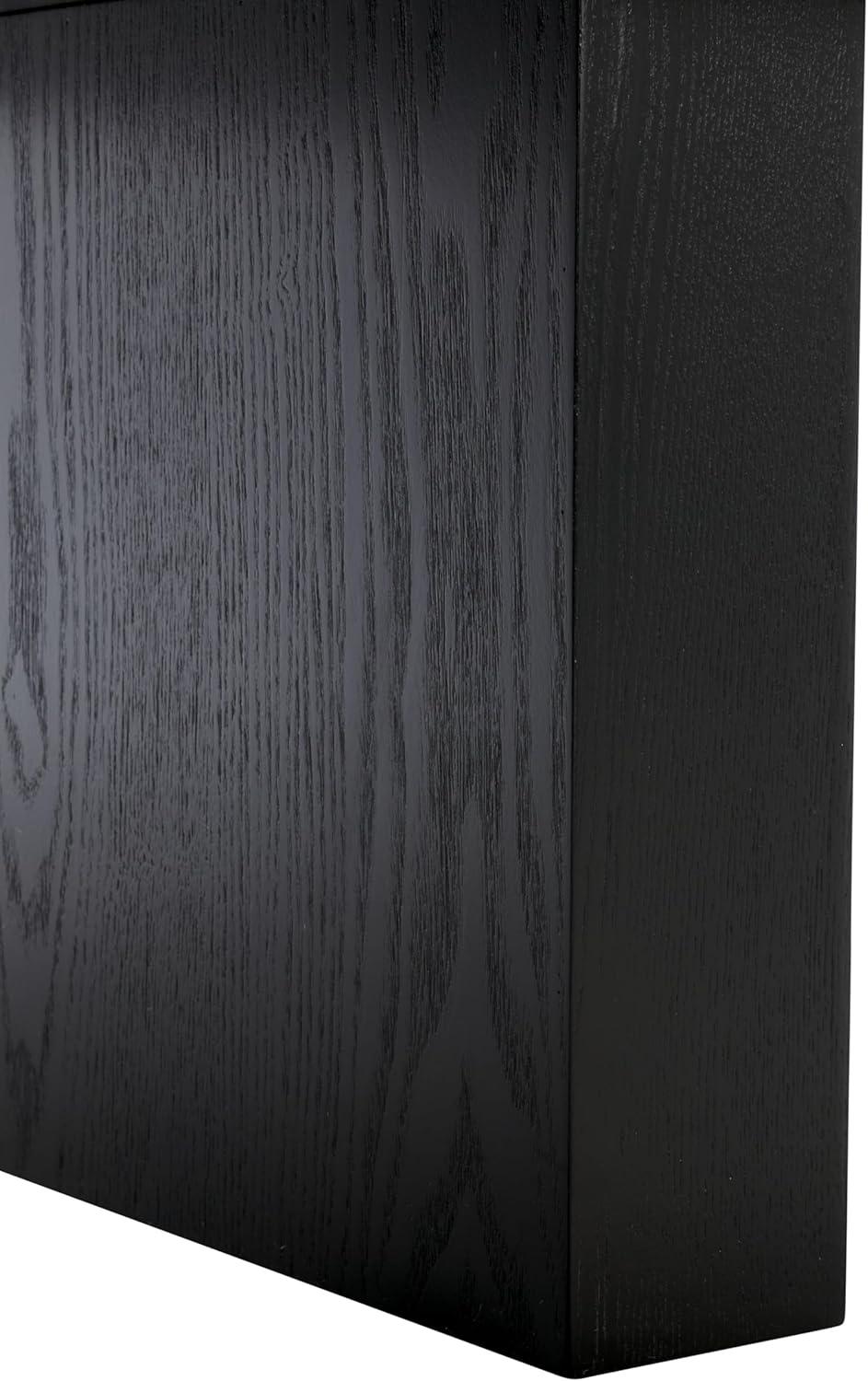 image:imageSAFAVIEH Home Collection Habana Walnut Brown Wood Coffee TableBlack