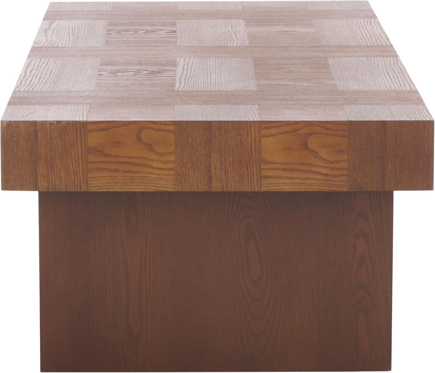 image:imageSAFAVIEH Home Collection Habana Walnut Brown Wood Coffee TableWalnut