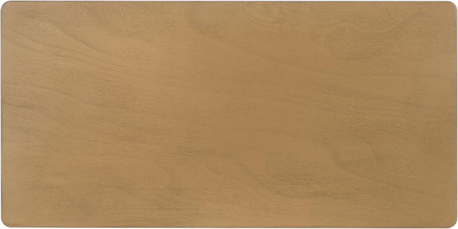 image:imageSAFAVIEH Home Collection Haven Matte Black Coffee TableDesert Brown