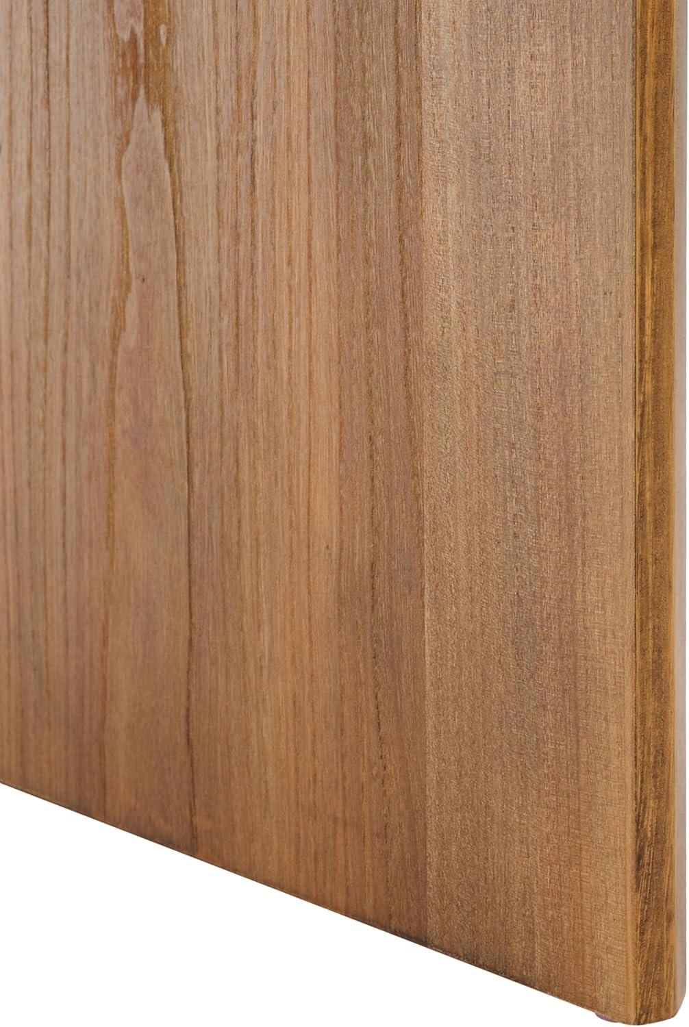 image:imageSAFAVIEH Home Collection Syura BrownBlack Ribbed Coffee TableNatural