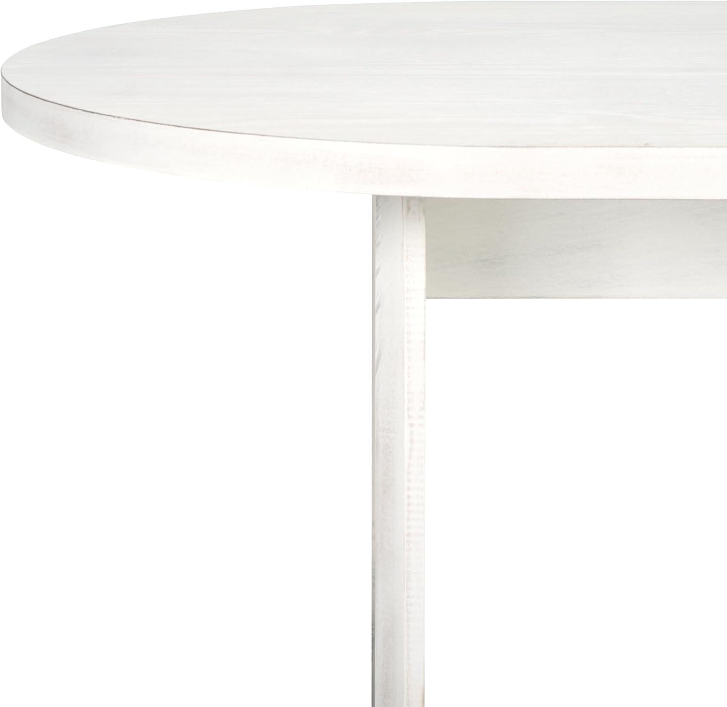 image:imageSAFAVIEH Home Collection Syura BrownBlack Ribbed Coffee TableWhite Washed