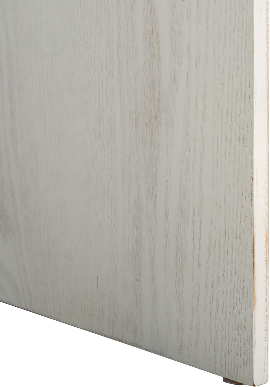 image:imageSAFAVIEH Home Collection Syura BrownBlack Ribbed Coffee TableWhite Washed