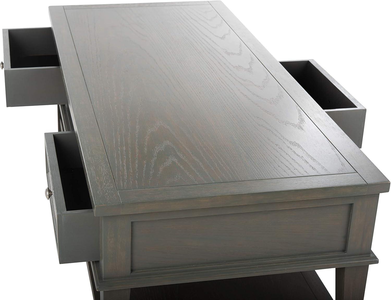 image:imageSafavieh American Homes Collection Manelin Sepia Coffee TableAsh Grey