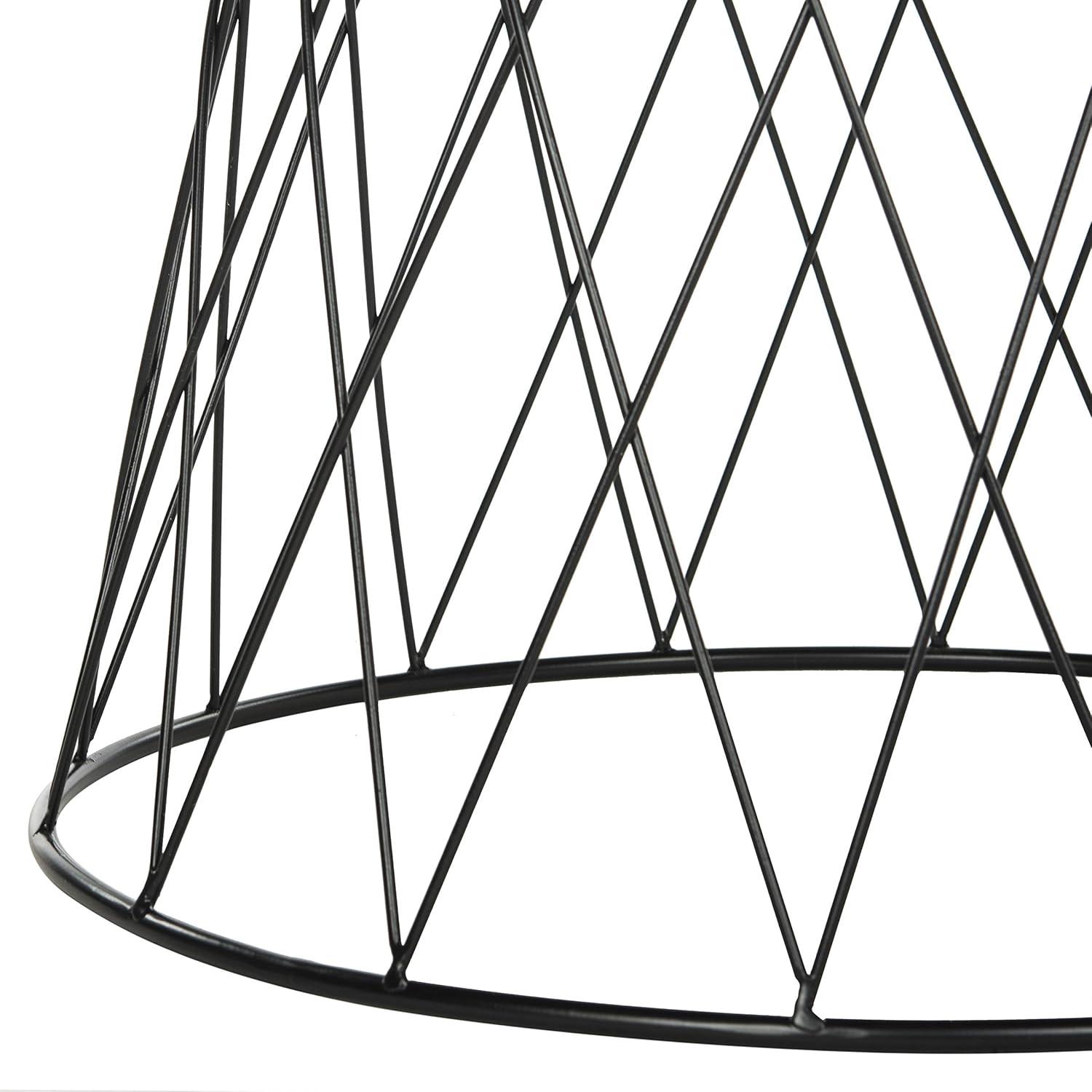 image:imageSafavieh FOX4245C Home Collection Roper Retro MidCentury White and Black Wood End TableBlack