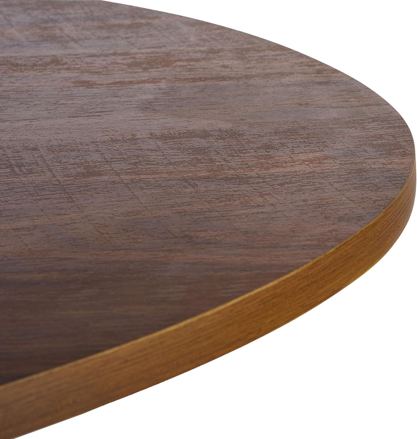 image:imageSafavieh Home Berlin Walnut and Black Tripod Coffee TableWalnut Black