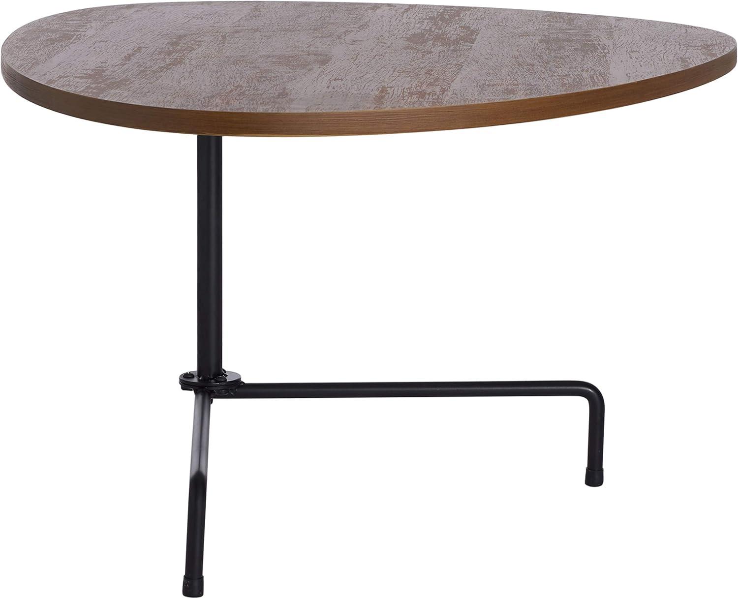 image:imageSafavieh Home Berlin Walnut and Black Tripod Coffee TableWalnut Black